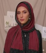 Ribbed Cotton Silk Hijab - Image 5