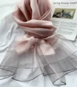 Premium Shimmery Crinkle Tissue Hijab - Image 2